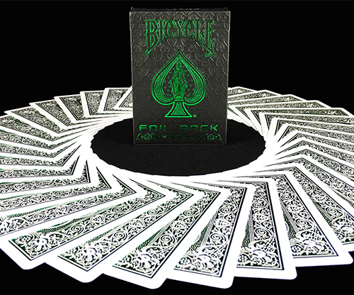 59166-alt1 Bicycle MetalLuxe Emerald Playing Cards Limited Edition by JOKARTE