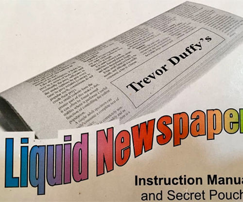 59426-full Liquid Newspaper by Trevor Duffy - Trick