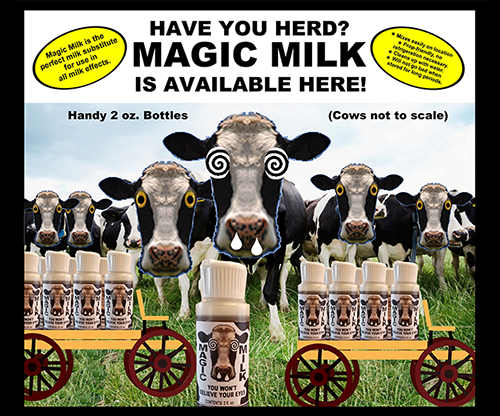Magic Milk (Fake Milk) by Big Guy's Magic