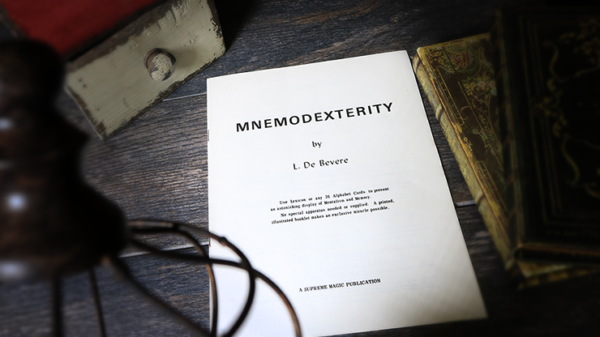 59805-alt1 Mnemodexterity by L. De Bevere - Book