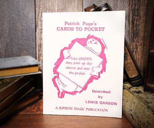 59819-full Patrick Page's Cards to Pocket by Lewis Ganson - Book