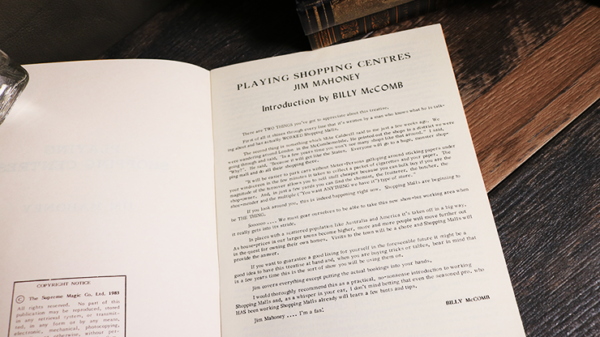 59841-alt1 Playing Shopping Centers by Jim Mahoney - Book