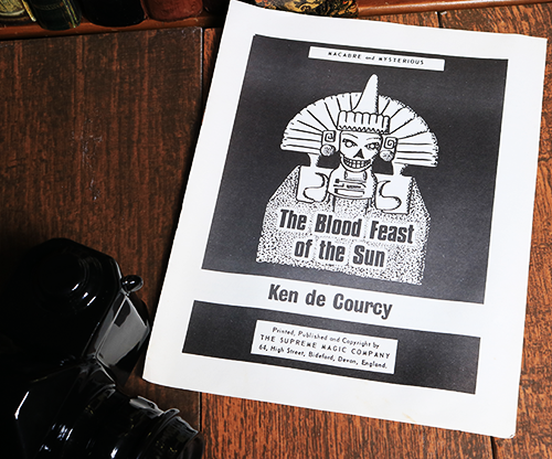 The Blood Fest of the Sun by Ken De Courcy - Book