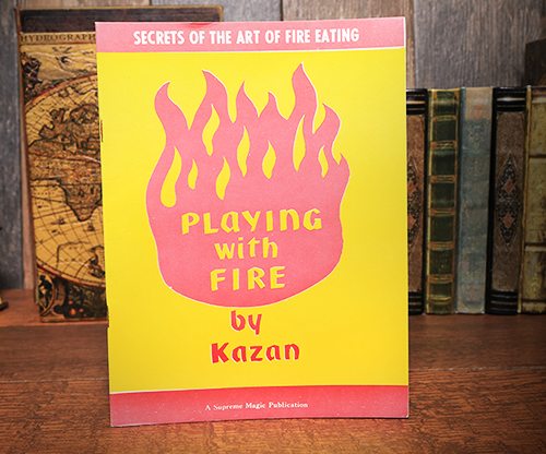 61128-full Playing with Fire (Rare/Limited) by Kazan - Book