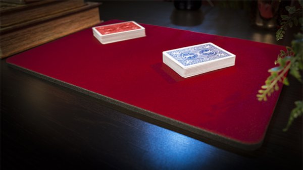 61148-alt1 Deluxe Close-Up Pad 11X16 (Red) by Murphy's Magic Supplies - Trick