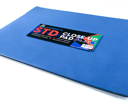 Standard Close-Up Pad 16X23 (Blue) by Murphy's Magic Supplies - Trick