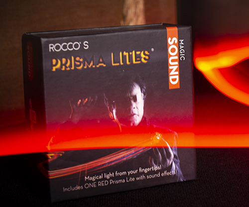 61344-full Rocco's Prisma Lites SOUND Single (Magic/Red) - Trick
