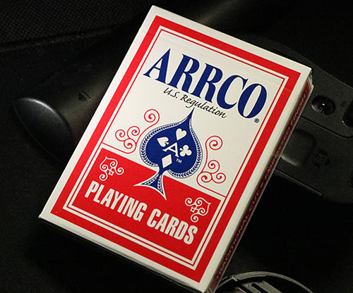 61880-full ARRCO Playing Cards (Red)