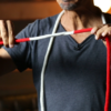Amazing Acrobatic Knot with extra knot Red and White (Gimmicks and Online Instructions) by Daryl - Trick