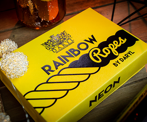 62699-full Rainbow Ropes Remix NEON (Gimmicks and Online Instruction) by DARYL - Trick