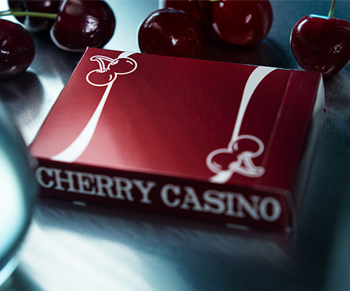 Cherry Casino (Reno Red) Playing Cards By Pure Imagination Projects