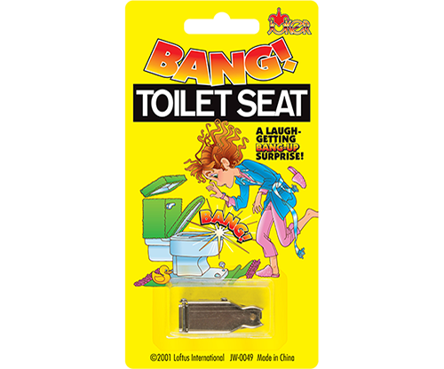 BANG! Toilet Seat Prank by Loftus - Tricks