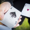 Cherry Casino (Sahara Green) Playing Cards by Pure Imagination Projects