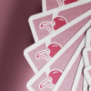 63394-alt2 Cherry Casino (Flamingo Quartz Pink) Playing Cards By Pure Imagination Projects