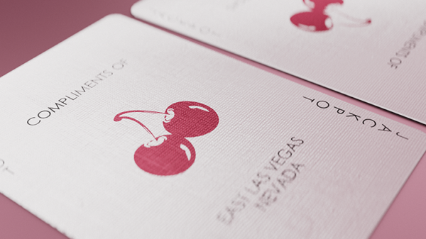 63394-alt3 Cherry Casino (Flamingo Quartz Pink) Playing Cards By Pure Imagination Projects
