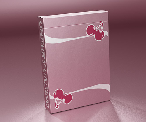 63394-full Cherry Casino (Flamingo Quartz Pink) Playing Cards By Pure Imagination Projects