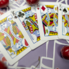 Cherry Casino (Desert Inn Purple) Playing Cards by Pure Imagination Projects
