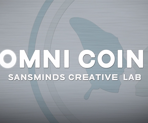 Omni Coin US version (DVD and  2 Gimmicks) by SansMinds Creative Lab - Trick