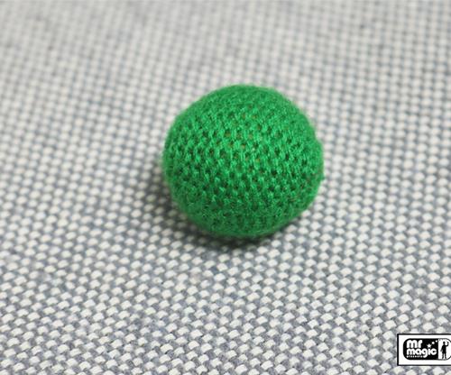 64821-full Crochet Ball .75 inch Single (Green) by Mr. Magic - Trick