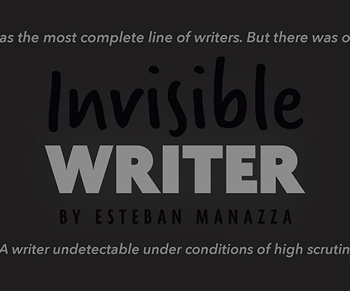 Invisible Writer (Grease Lead) by Vernet - Trick