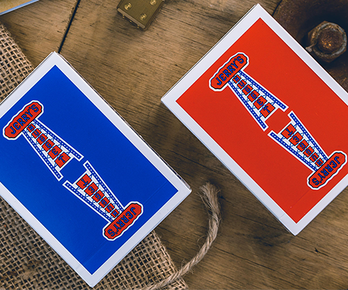65056-full Modern Feel Jerry's Nuggets Gaff (Blue and Red) Playing Cards