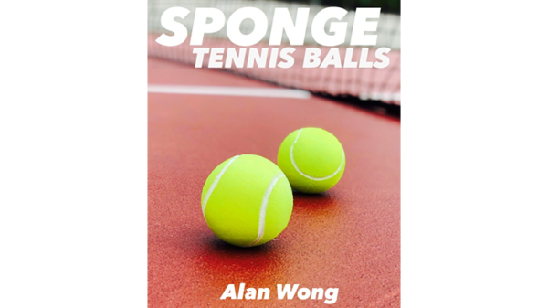 65299-full Sponge Tennis Balls (3 pk.) by Alan Wong - Trick
