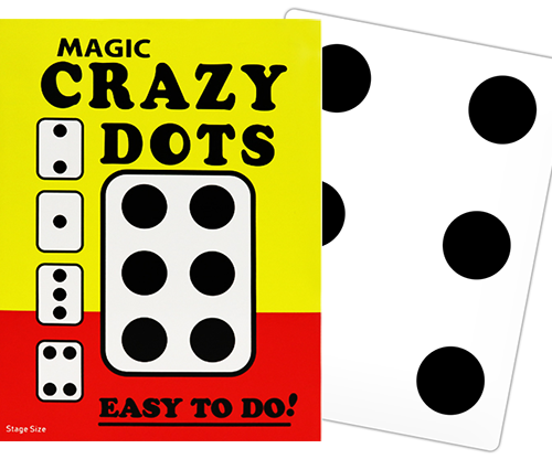 65411-full CRAZY DOTS (Stage Size) by Murphy's Magic Supplies