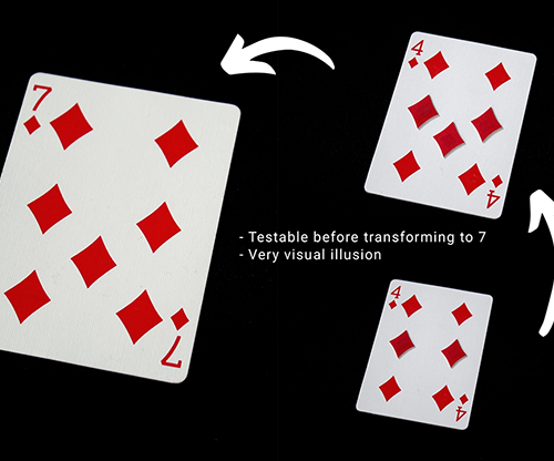 Tumi Magic presents Glitch Card (Red) by Tumi Magic - Trick