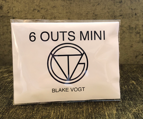 Six Outs Mini (Gimmicks and Online Instructions) by Blake Vogt - Trick
