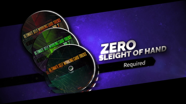 65884-alt2 BIGBLIINDMEDIA Presents Ultimate Self Working Card Tricks Triple Volume Box Set by Big Blind Media - DVD