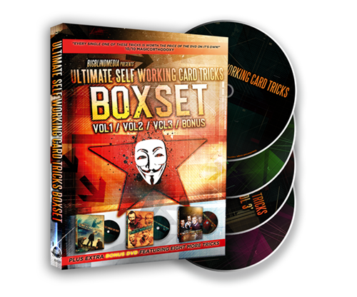 BIGBLIINDMEDIA Presents Ultimate Self Working Card Tricks Triple Volume Box Set by Big Blind Media - DVD
