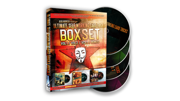 65884-full BIGBLIINDMEDIA Presents Ultimate Self Working Card Tricks Triple Volume Box Set by Big Blind Media - DVD