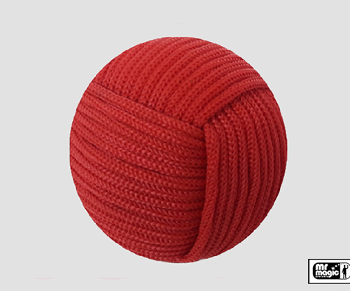 66208-full Rope Ball 2.25 inch (Red) by Mr. Magic - Trick