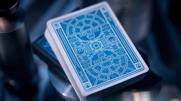 66355-alt3 Star Wars Light Side (Blue) Playing Cards by theory11