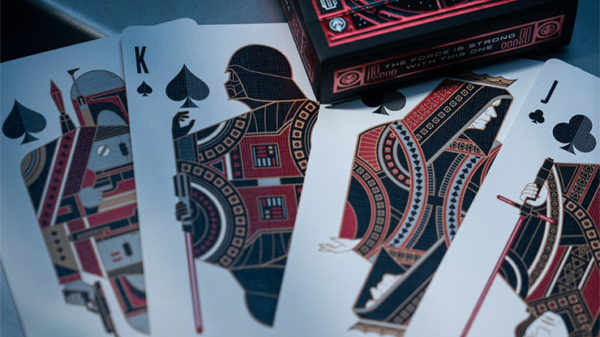 66356-alt2 Star Wars Dark Side (RED) Playing Cards by theory11