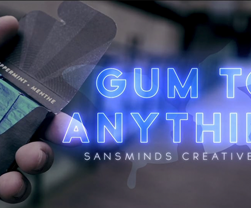 Gum to Anything (Gimmicks and Online Instructions) by Sansminds Magic