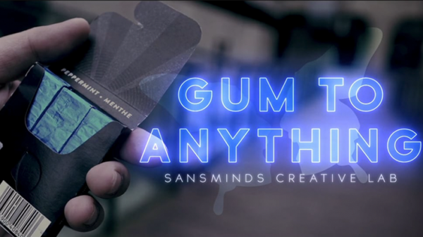 66667-full Gum to Anything (Gimmicks and Online Instructions) by Sansminds Magic