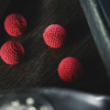 67315-full Crochet Ball Set (Red) by TCC