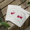 Cherry Casino (Tropicana Teal) Playing Cards by Pure Imagination Projects