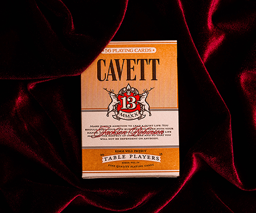 No.13 Table Players Vol. 4 (Cavett) Playing Cards by Kings Wild Project