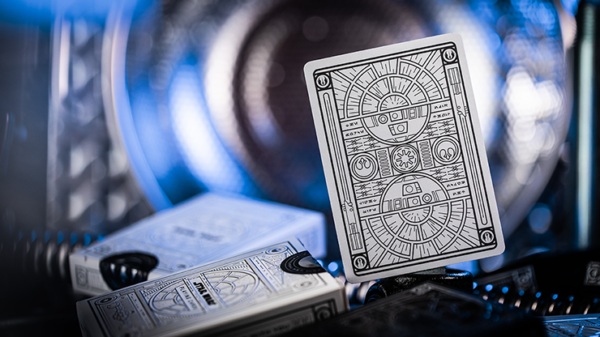 67888-alt3 Star Wars Light Side Silver Edition Playing Cards (White) by theory11