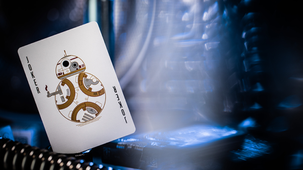 67888-alt5 Star Wars Light Side Silver Edition Playing Cards (White) by theory11