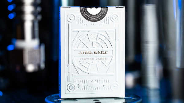 67888-full Star Wars Light Side Silver Edition Playing Cards (White) by theory11