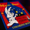 68192-alt1 MAGIC SHOW Coloring Book (3 way) by Murphy's Magic