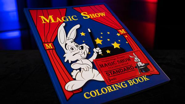 68192-alt1 MAGIC SHOW Coloring Book (3 way) by Murphy's Magic