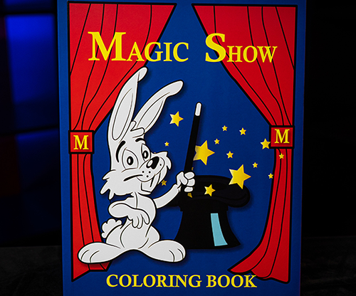 MAGIC SHOW Coloring Book (3 way) by Murphy's Magic