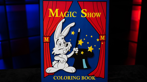 68192-full MAGIC SHOW Coloring Book (3 way) by Murphy's Magic