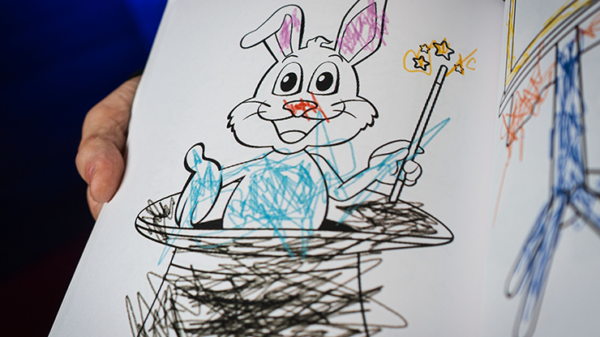 68193-alt1 MAGIC SHOW Coloring Book DELUXE (4 way) by Murphy's Magic