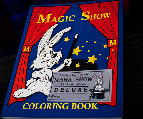 MAGIC SHOW Coloring Book DELUXE (4 way) by Murphy's Magic