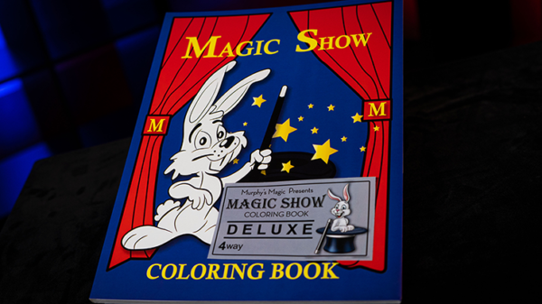 68193-full MAGIC SHOW Coloring Book DELUXE (4 way) by Murphy's Magic